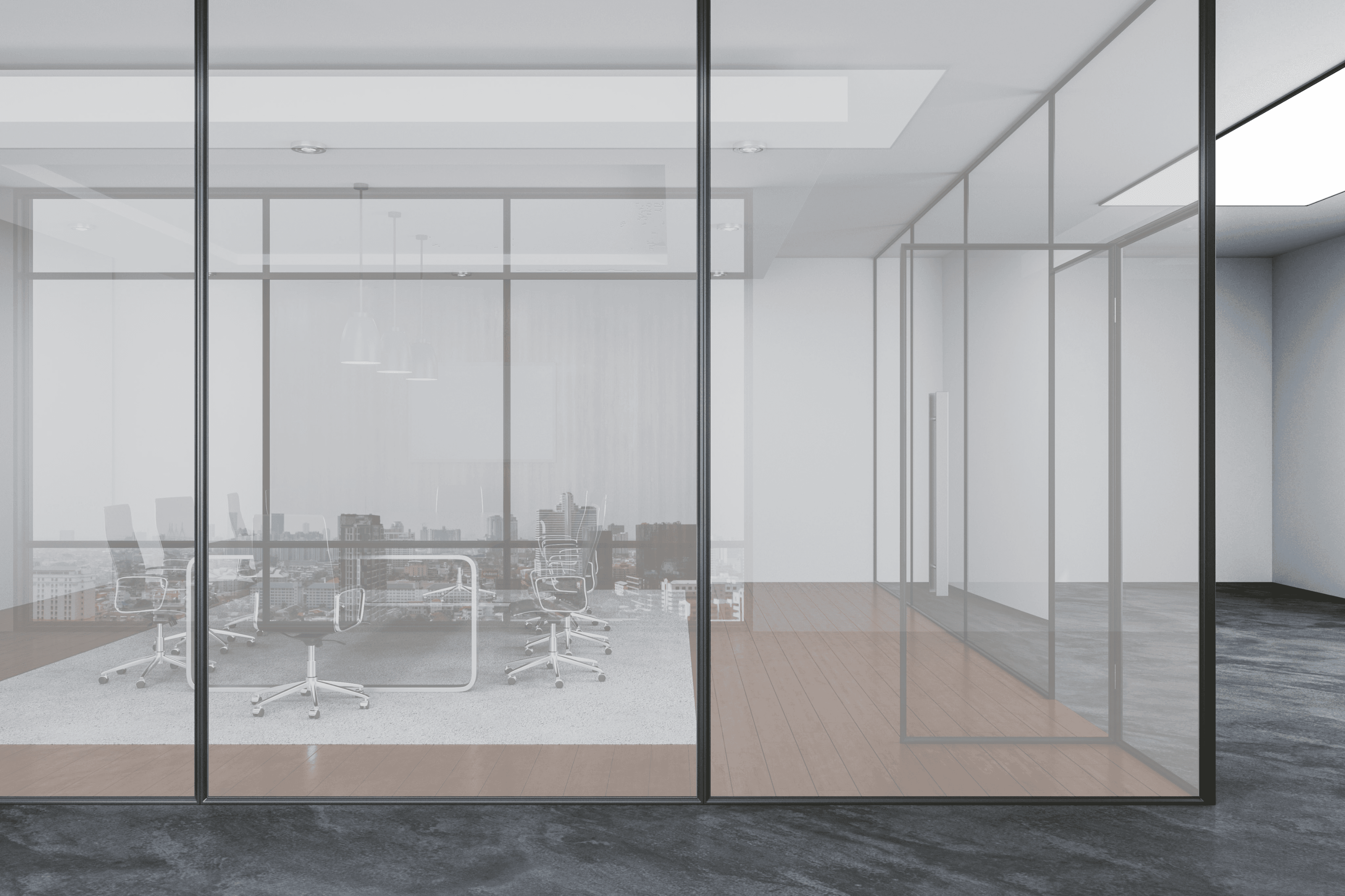 Same room shown with Medium tint